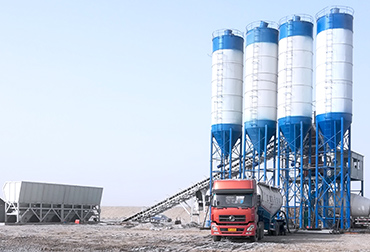 MHZS免基础混凝土搅拌站(图1) 新疆120免基础搅拌站